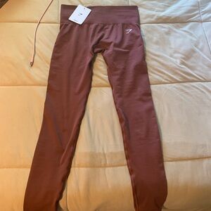 Gymshark Everyday Seamless Leggings Body Fit Red XS NWT